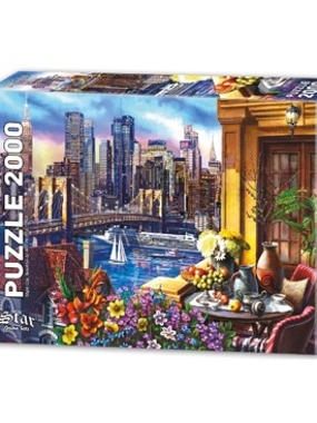 NIGHT CITY, BROOKLYN, 2000 Pcs Puzzle
