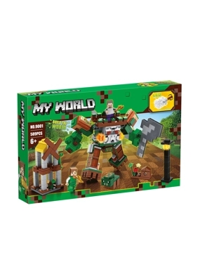 Minecraft Building Blocks Set for Kids – 589 PCS