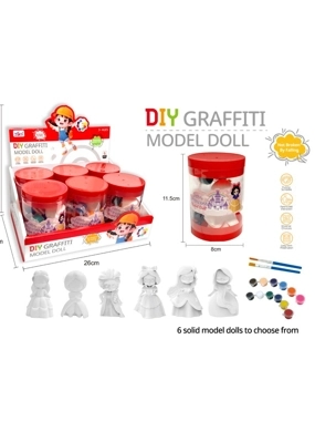 DIY Princess Figurine Painting Kit for Kids