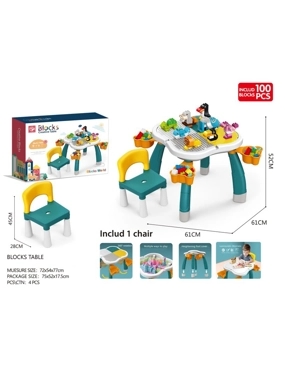 Original Creative Blocks Table – 100 Pieces
