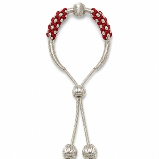 Craft bracelet made of zari threads
