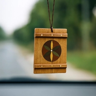 Wooden craft gate pendant