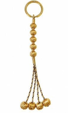 Hand-crafted zari medal