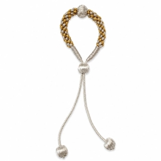 Craft bracelet made of zari threads