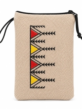 Embroidered glasses case