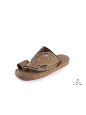 Oriental slippers - camel