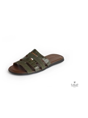 Spanish slippers - GREEN 22038