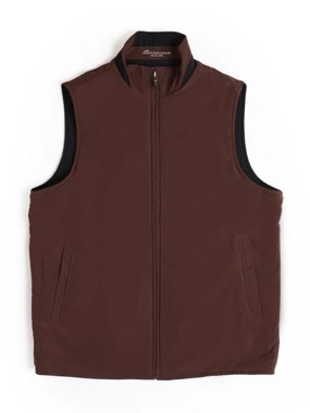 Tasooma vest brown - black