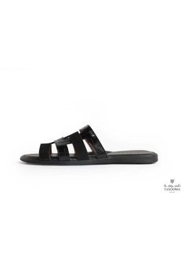 Spanish slippers - black 22038