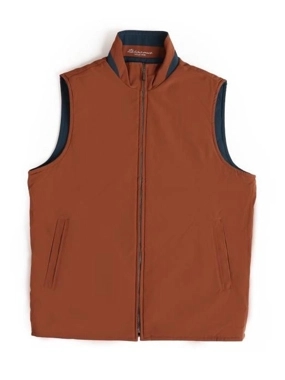 Tasooma vest brown - green