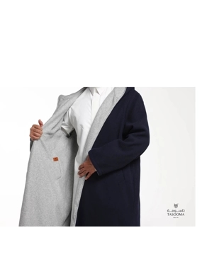 Tsooma farwa double face navy & gray