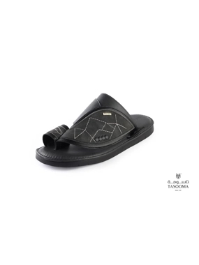 Oriental slippers - black