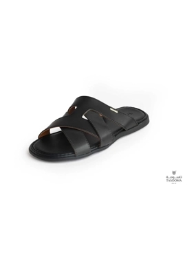 Spanish slippers - gr&black 22037