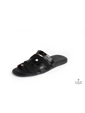 Spanish slippers - black 22038