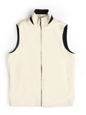 Tasooma vest beige - black