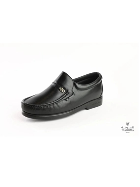 black Spanish formal shoes