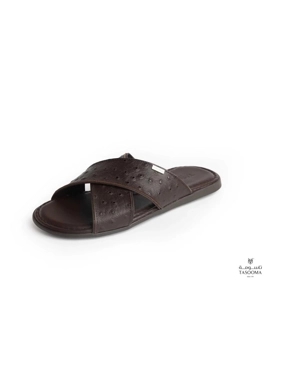 Spanish slippers - brown 22036