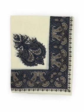 Cashmere winter shawl 1-4