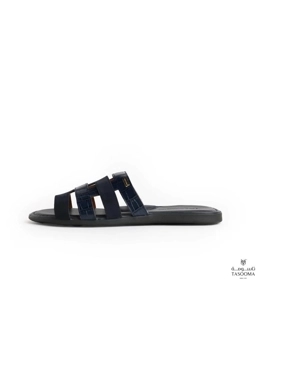 Spanish slippers - blue 22038