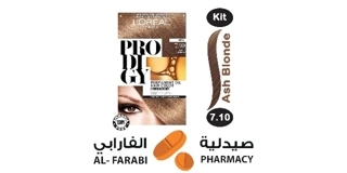 Prodigy Hair Color Silver Ash Blonde 7.10