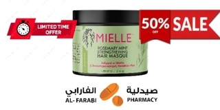 Mielle Organics Rosemary Mint Strengthening Hair Mask 340 gm - 50% DISCOUNT- Limited Time Offer