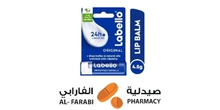 Labello Moisturizing Lip Balm, Original, 4.8G