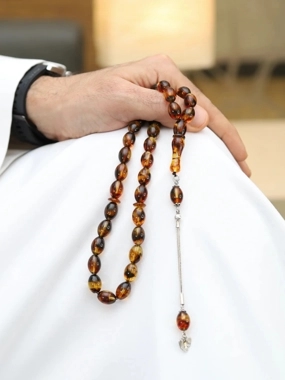 Russian amber rosary