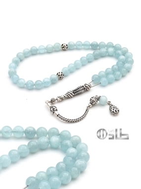 Aquamarine rosary