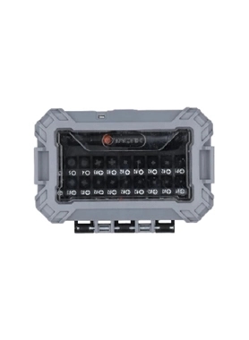 TACTIX IMPACT BIT SET W/STORAGE 31PC BLK