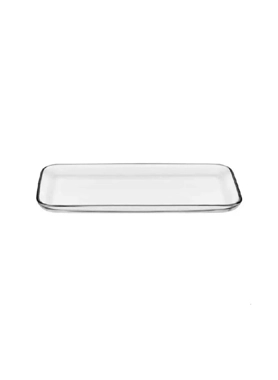 VIDIVI CRYSTAL RECT PLATTER 33*16CM
