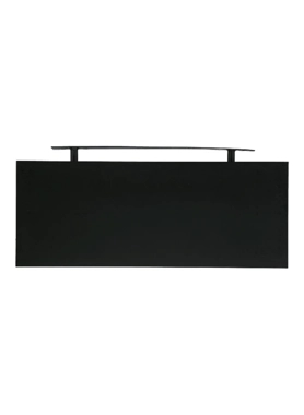 HONEYBEE SHELF 60X23.5X3.8CM WOOD M.BLCK