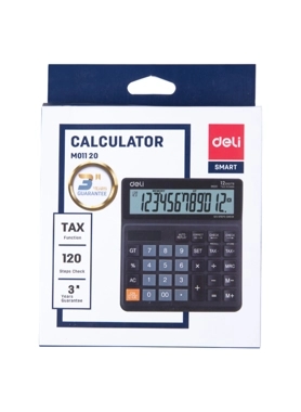 DELI DESKTOP CALCULATOR PLSTIC 12 DIGITS