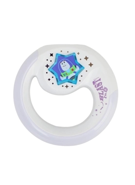 Disney - 3.7V 1200A Buzz Lightyear Bubble Machine with Battery White and Blue 20 x 6.5 x 18 cm