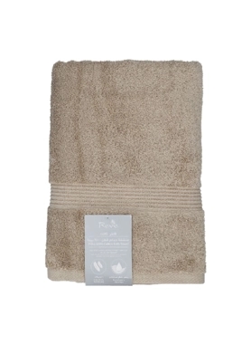 BATH SHEET 80X160CM PIMA COTTON BEIGE