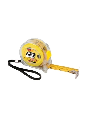 ACE 25' CLEAR TAPE MEASURE