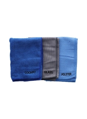AUTOSMART MICROFIBER CLOTH 3PCS/PK