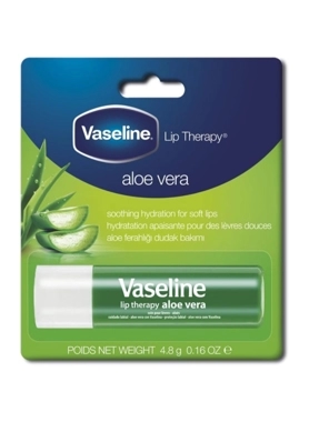 Vaseline - Lip Therapy Long Lasting Moisturisation Aloe Vera Lip Balm 4.8 g