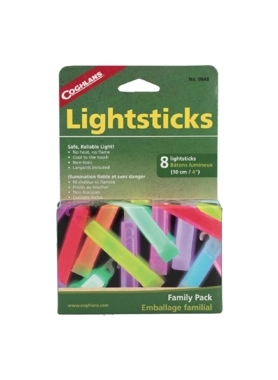 COGHLANS LIGHTSTICK FAMILYPCK8PCS10.16CM