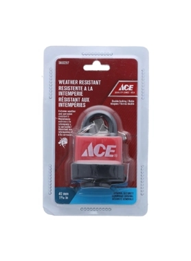 ACE PADLOCK WEATHERPROOF 40MM 1 9/16 ACE