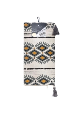 SQUARE CUSHION COVER AZTEC 40X40CM