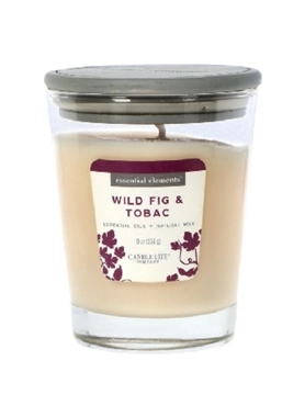 CANDLE-LITE WILD FIG & TOBAC CANDL 266ML