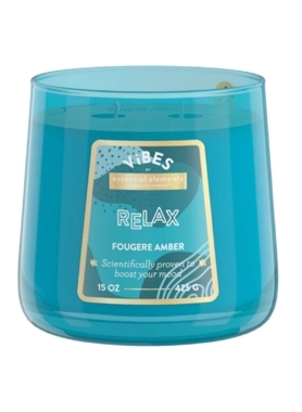 CANDLE-LITE EE VIBES 443ML 2WICK RELAX