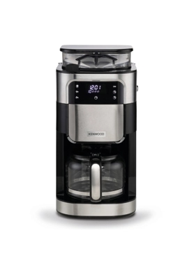 KENWOOD - 900W Grind and Brew Drip Coffee Machine Black and Silver 1.5 L 36.5 x 25.5 x 48 cm