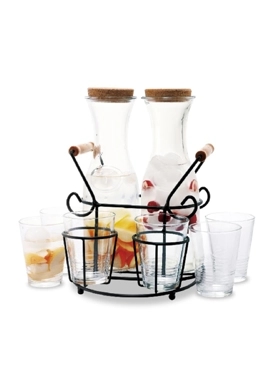BIEN SERVI BEVERAGE SET 9PCS W/STAND