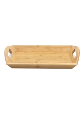 B.S SERVNG TRAY RECT 40.8X25.8X7CM BMBOO