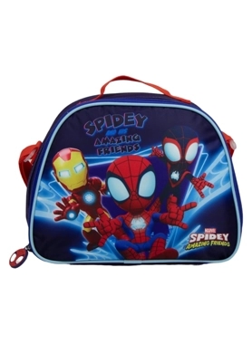 SUN INSULATED LUNCH TOTE SPIDERMAN BLUE