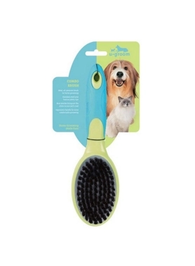 UGROOM COMBO FIRM BRISTLE/PIN BRUSH