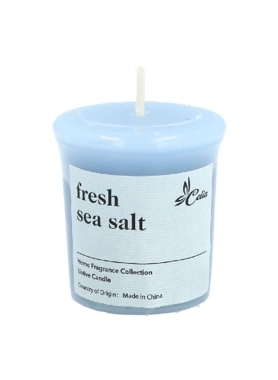 CELIA SCENTED VOTIVE FRESH SEASALT 4.5CM