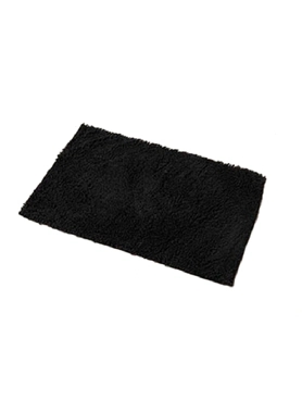 TENDANCE MICROFIBER MAT 50X80 CM BLACK
