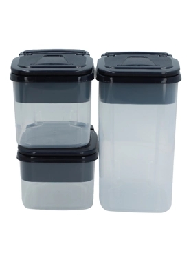 FELLI FOOD STORAGE SET 3PCS 1.2/1.5/3L